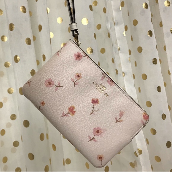 Coach Handbags - Coach Mini Bag w/ Floral Pattern